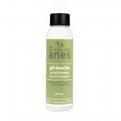 Gel douche au lait d’ânesse frais et biologique Aloe Vera 250 ml