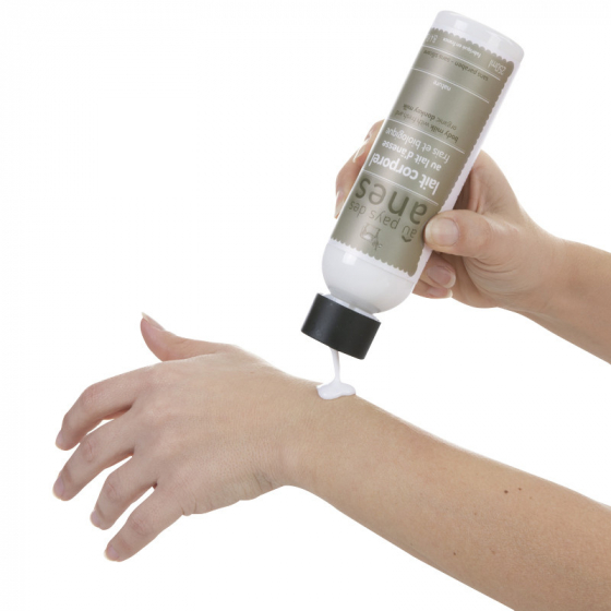 Lait corporel au lait d’ânesse frais et biologique 250 ml