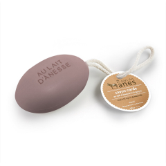 Savon corde au lait d’ânesse biologique Monoï 200 g