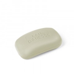 Savon concave au lait d'ânesse biologique Argile Verte 125 g