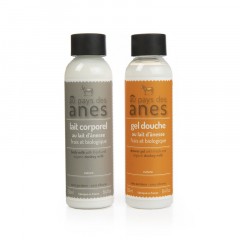 Coffret cadeau Gourmand au lait d'ânesse frais et biologique