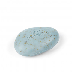 Savon galet au lait d'ânesse biologique Exfoliant Algues Marine 150 g