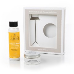 Coffret Bien-Être Huile de douche - Crème pieds pot
