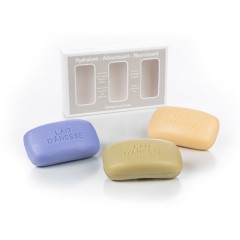 Coffret savons concaves Romarin - Beurre de karité - Lavande