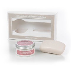 Coffret Douceur Crème de jour pot - Savon Nature