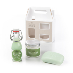 Coffret Découverte Gel douche - Savon - Crème corps Aloe Vera