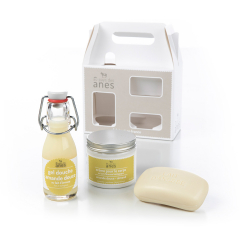 Coffret Découverte Gel douche - Savon - Crème corps Amande Douce
