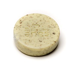 Savon exfoliant sans huile de palme au lait d'ânesse biologique Tilleul 100g Au Pays des Ânes