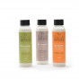 Pack soin du corps : gel douche, shampooing, lait corporel 250 ml