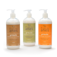 Pack découverte gel douche 500ml Nature, Aloe Vera, Monoï