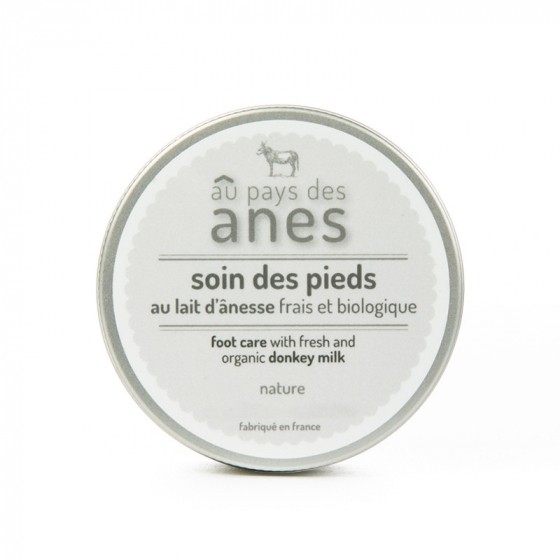 Crème pour les pieds au lait d'ânesse 100 ml