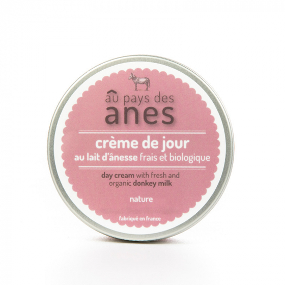 Crème de jour au lait d'ânesse frais et biologique 100ml