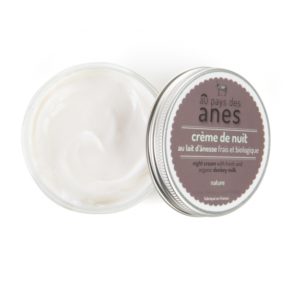 Crème de nuit au lait d'ânesse 100 ml