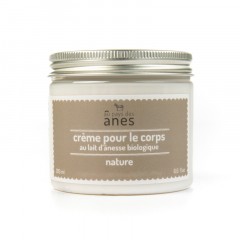 Crème corps au lait d'ânesse biologique Nature 200 ml