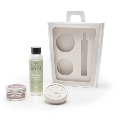 Coffret beauté lait démaquillant - crème nuit pot - savon rond Nature