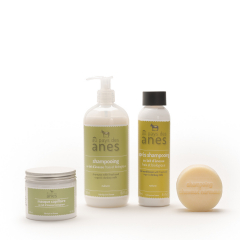 Pack cheveux : shampooing 500, shampooing solide, après-shampooing, masque capillaire