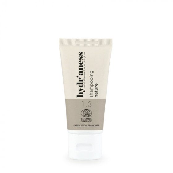 Shampoing bio format voyage au lait d'ânesse frais 30ml Hydr'aness Shampoing bio format voyage au lait d'ânesse frais 30ml Hydr'aness