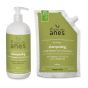Pack shampoing au lait d'ânesse bio et sa recharge 500ml