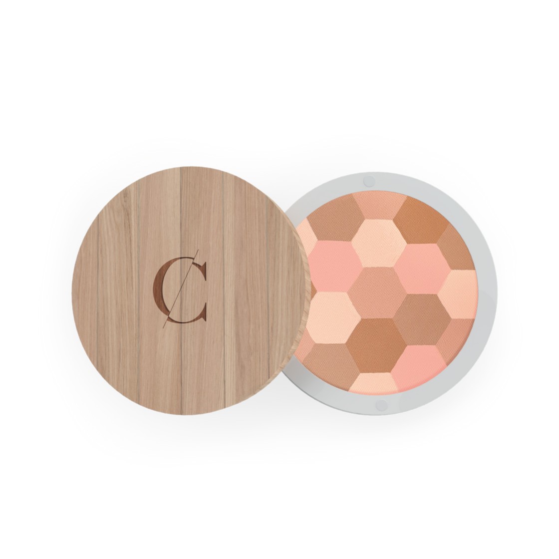 Poudre compacte mosaïque bio Couleur Caramel teint clair (232)