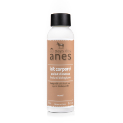 Lait corporel au lait d'ânesse frais et bio Monoï 250 ml - Carton de 10