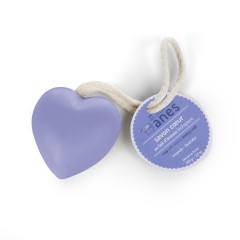 Savon cœur au lait d'ânesse bio Lavande 100 g - Carton de 24