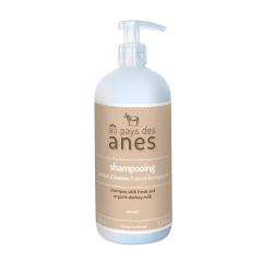 Shampooing au lait d'ânesse frais et bio Monoï 500 ml - Carton de 9
