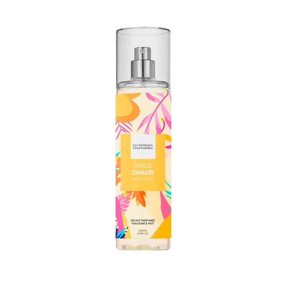 Brume parfumée pour corps et cheveux Sable chaud 200ml Brume parfumée pour corps et cheveux Sable chaud 200ml