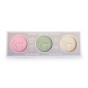 Coffret savons sans huile de palme ronds Fleur de cerisier, Aloe Vera, Jasmin