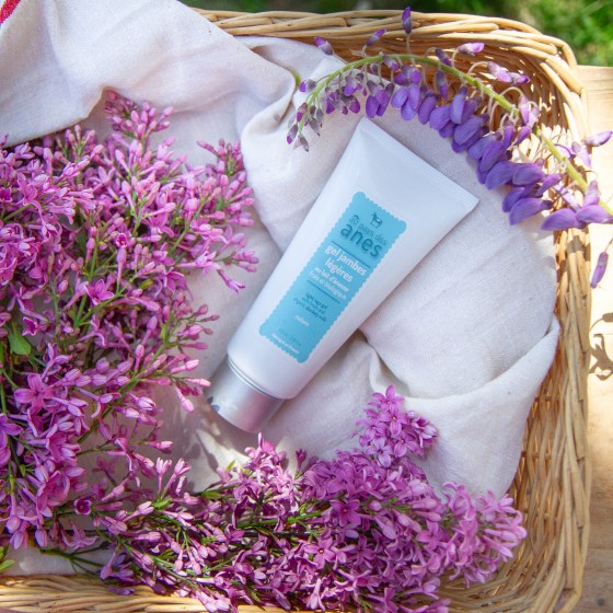 Gel jambes légères au lait d’ânesse frais et bio