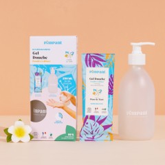 Kit de découverte Gel douche en poudre Fleur de tiaré
